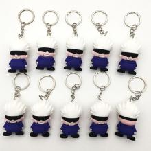 Jujutsu Kaisen anime figure dolls key chain set(10...