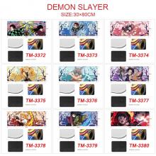 Demon Slayer anime big mouse pad mat 30*80CM