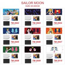 Sailor Moon anime big mouse pad mat 30*80CM