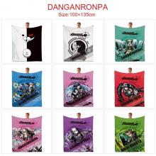 Dangan Ronpa anime flano summer quilt blanket