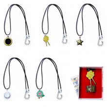 SPY FAMILY anime necklace+ring(2pcs a set)
