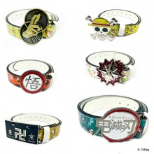 Demon Slayer Dragon ball One Piece Naruto belt wai...