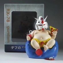 Fat Gundam anime figure(eyes can lighting)