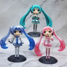 Hatsune Miku anime figures set(3pcs a set)(OPP bag...