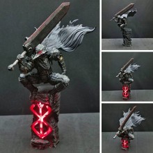 Berserk Guts crow anime resin figure(can lighting)