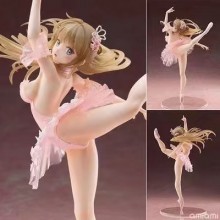 Ballet Swan girl hard body sexy figure