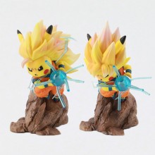 Dragon Ball Pikachu cos Son Goku anime figure