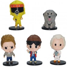 Back To The Future figures set(5pcs a set)(OPP bag)