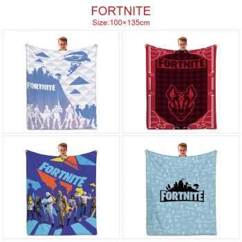 Fortnite game flano summer quilt blanket