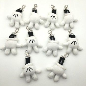 3.2inches Mickey Mouse palm hand plush dolls set(10pcs a set)