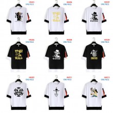 One Piece anime cotton t-shirt