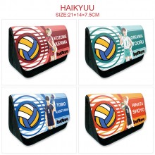 Haikyuu anime pen bag pencil case