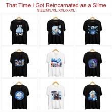 Tensei shitari slime anime short sleeve cotton t-s...