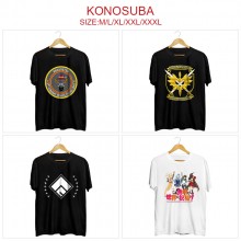 Kono Subarashii Sekai ni Shukufuku wo short sleeve cotton t-shirt