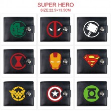 Batman Iron Super Man card holder magnetic buckle ...