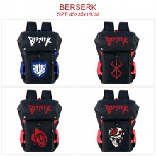 Berserk anime USB nylon backpack school bag