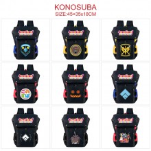 Kono Subarashii Sekai ni Shukufuku wo USB nylon backpack school bag