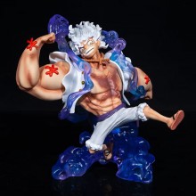 One Piece muscle Nika Luffy anime figure