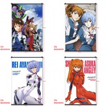 EVA anime wall scroll wallscrolls 60*90CM