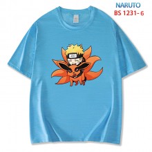Naruto anime mercerized Ice cotton t-shirt