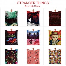 Stranger Things flano summer quilt blanket