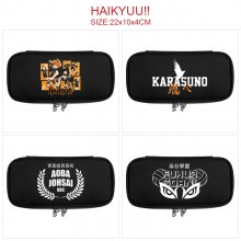 Haikyuu anime canvas pen case pencil bag