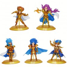 Saint Seiya anime figures set(5pcs a set)(OPP bag)