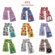 BTS BT21 star wrap scarf