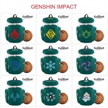 Genshin Impact game basketball backpack bag