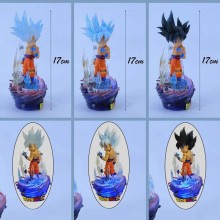 Dragon Ball Son Goku Vegeta Ultra Instinct anime figure(can lighting)