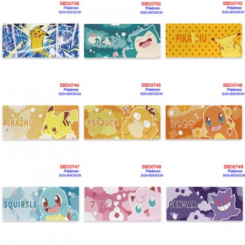 Pokemon anime big mouse pad mat 80*30/90*40