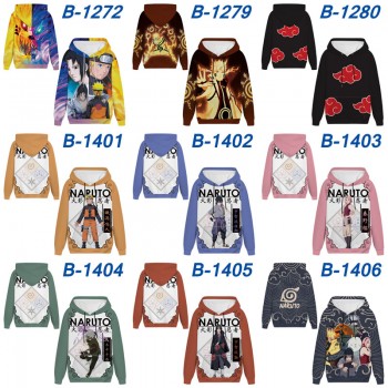 Naruto anime long sleeve hoodie sweater cloth