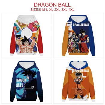 Dragon Ball anime long sleeve hoodie sweater cloth