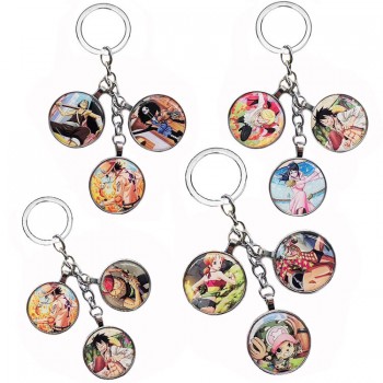 One Piece anime key chain