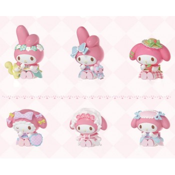 Melody anime figures set(6pcs a set)(OPP bag)