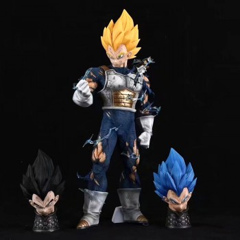 Dragon Ball LX Vegeta anime figure(with 3 heads)