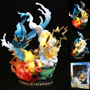 Pokemon Eevee yi bu anime figure(can lighting)