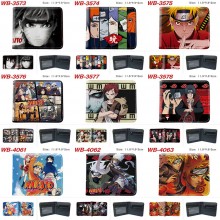 Naruto anime wallet purse