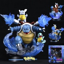 Pokemon Blastoise Squirtle anime figures set(can l...