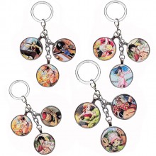 One Piece anime key chain