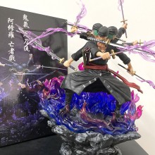 One Piece Nine knives flow Zoro anime figure