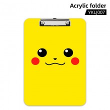 Pokemon anime acrylic folder
