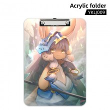 Made in Abyss anime acrylic folder