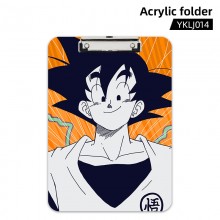 Dragon Ball anime acrylic folder