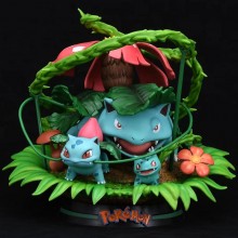 Pokemon Bulbasaur Ivysaur Venusaur anime figures a...