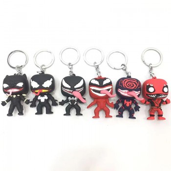 Venom figure doll key chains