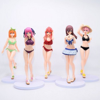 The Quintessential Quintuplets anime figures set(5pcs a set)