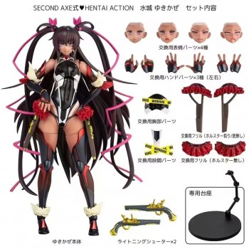 SECOND AXE HENTAI ACTION Mizuki Yukikaze Asagi Sakura figure