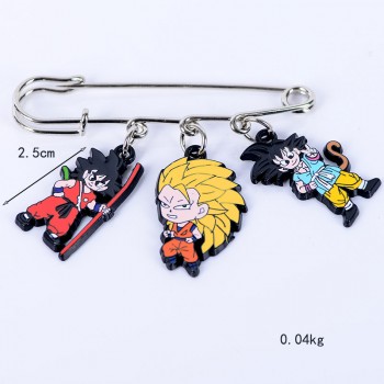 Dragon Ball anime brooch pins