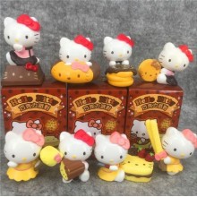 Hello Kitty anime figures(8pcs a set)